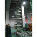 สายพานลำเลียงเกลียวแนวตั้งเหล็กคาร์บอนสำหรับพัสดุ